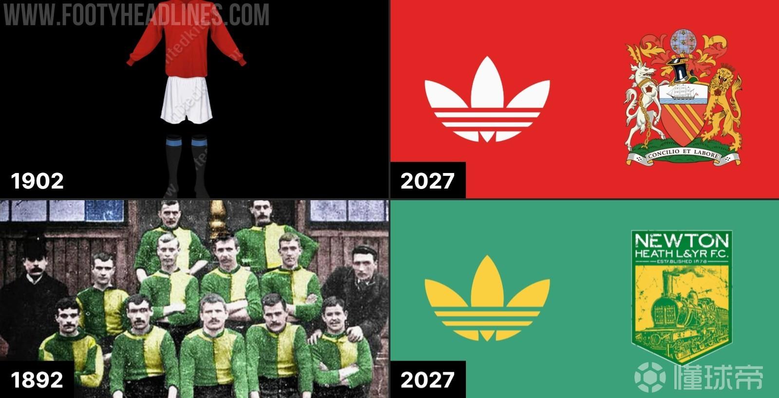 外媒:阿迪将推曼联125周年第四球衣